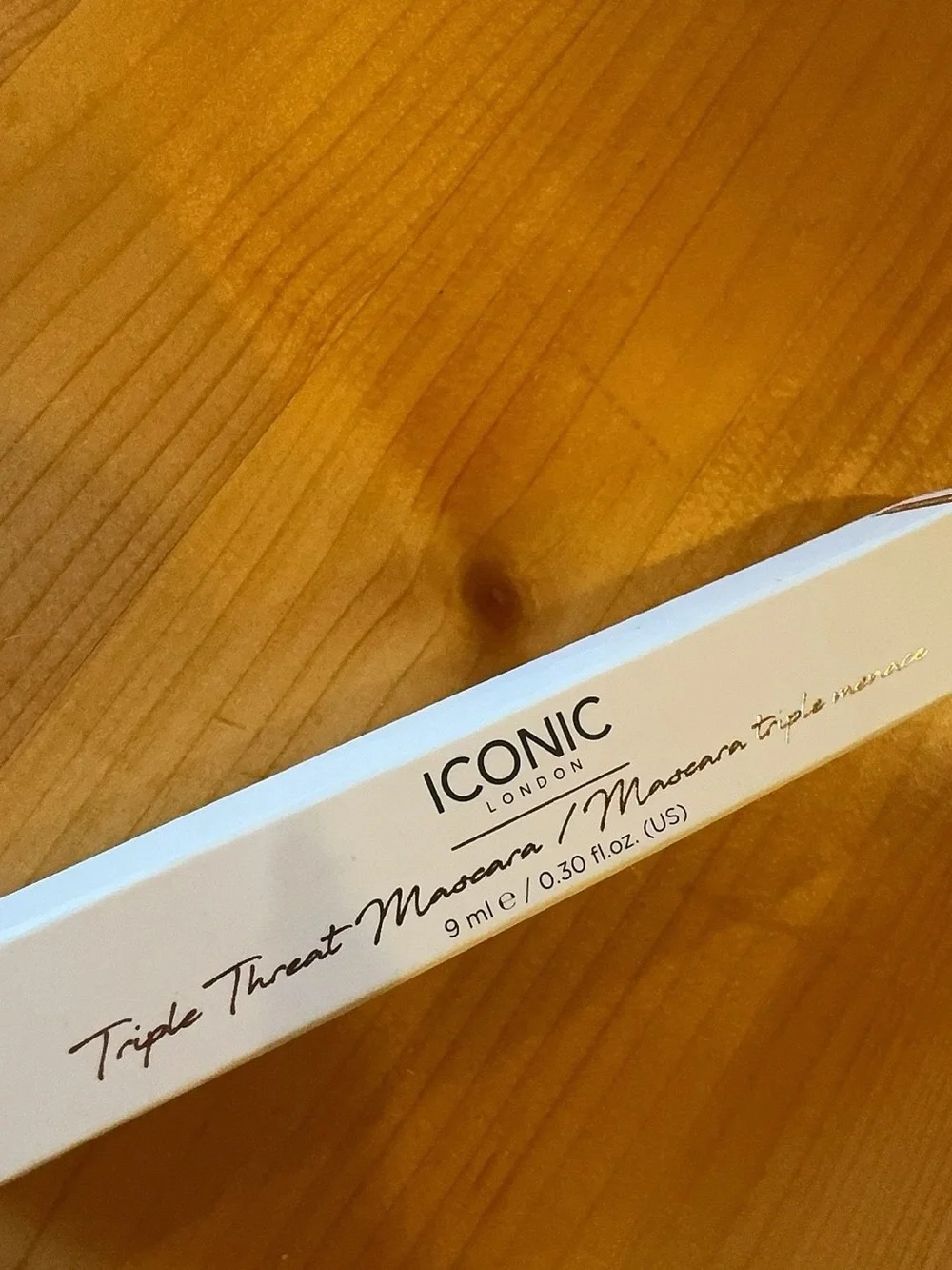 ICONIC London Triple Threat Black Mascara Full Size 9ml New in Box
